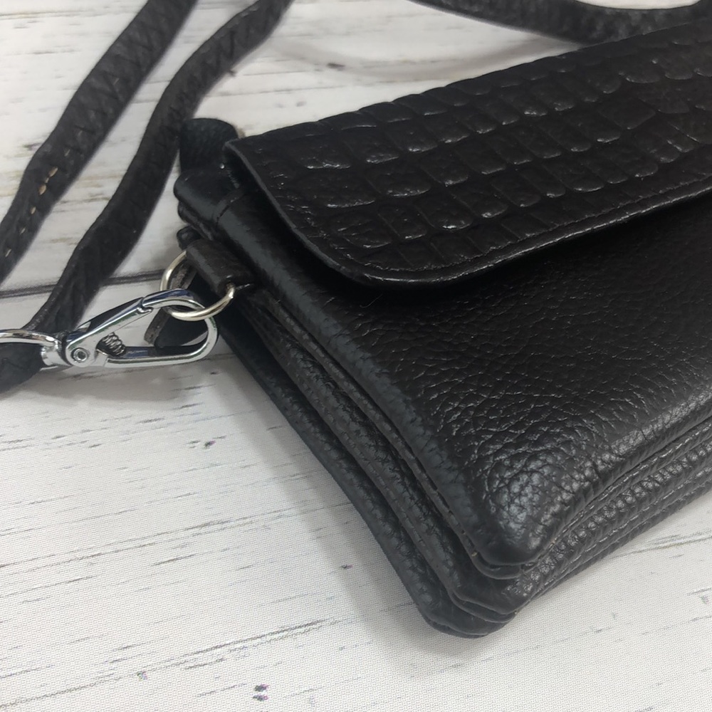Like New Wristlet Mini Purse Brown Cross body - Picture 4 of 13